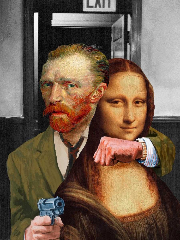 Wall art: Art Theft, by Kite, Barry