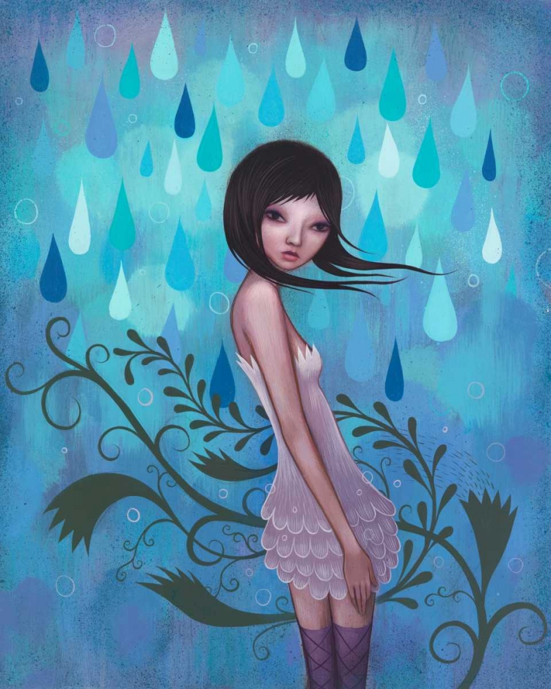 Wall art: Morning Showers, by Ketner, Jeremiah