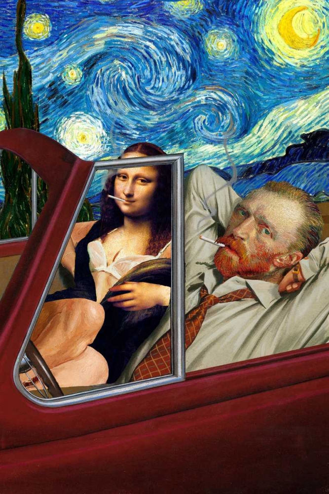 Wall art: Starry Night, by Kite, Barry