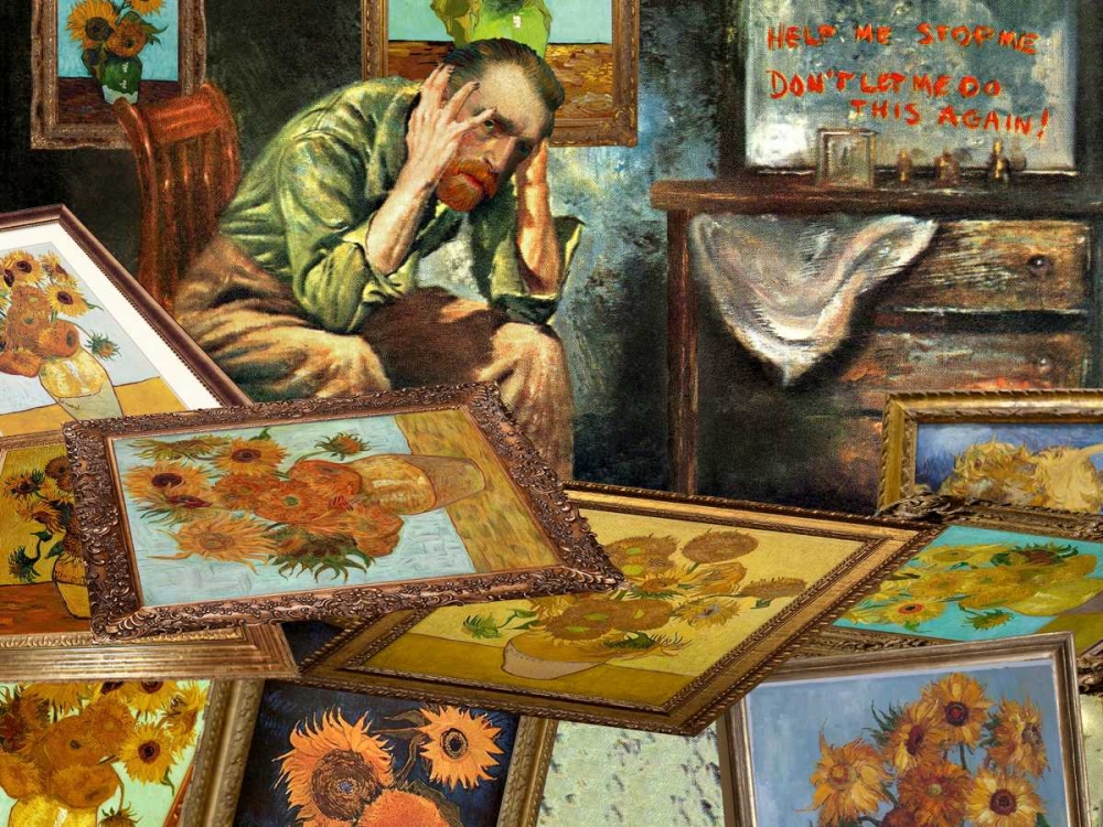 Wall art: Help Me, by Kite, Barry