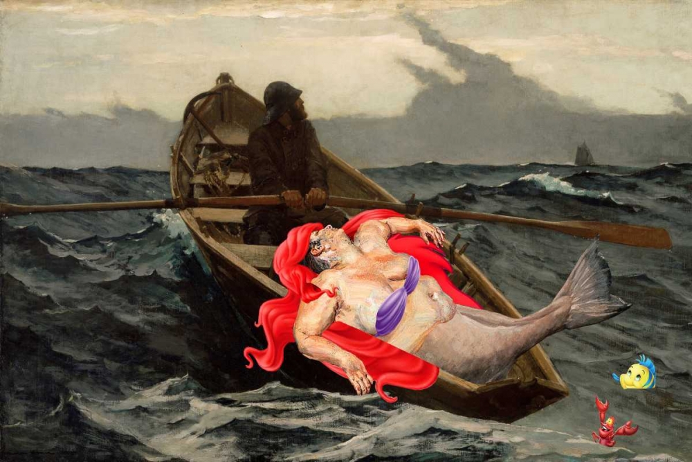 Wall art: Catch of the Day, by Kite, Barry