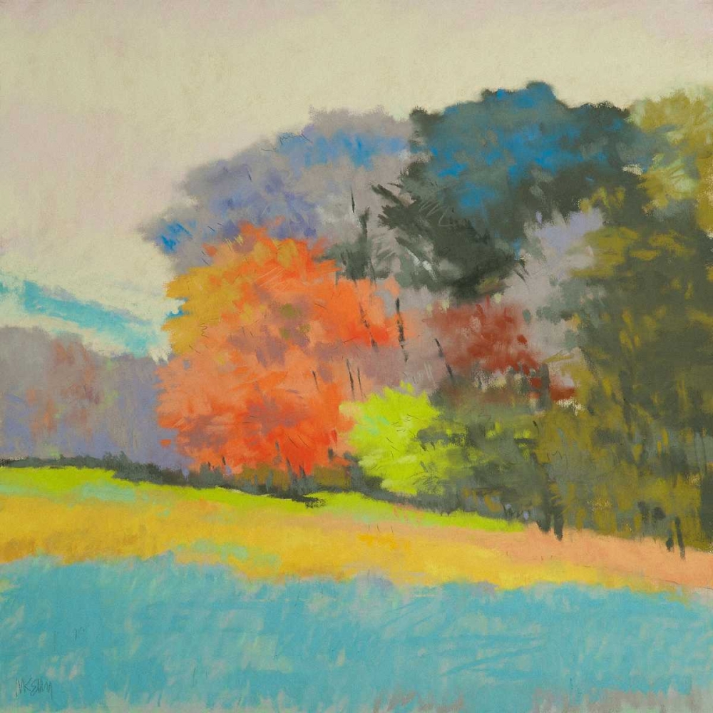 Wall art: Fox Farm Woods, by Kelly, Mike