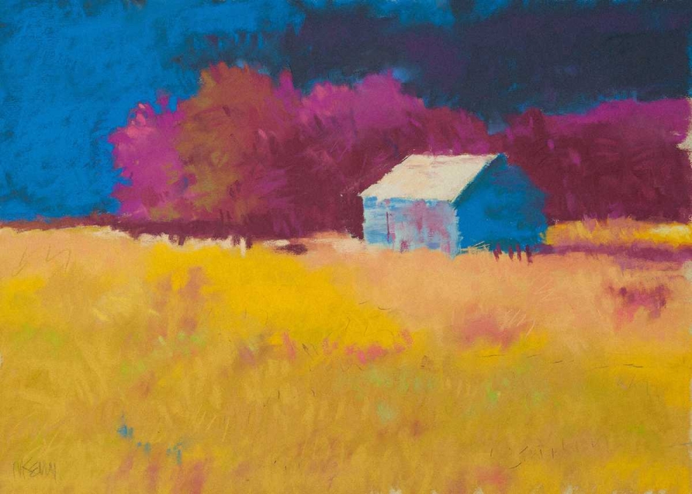 Art Print: Early Fall near Roanoke