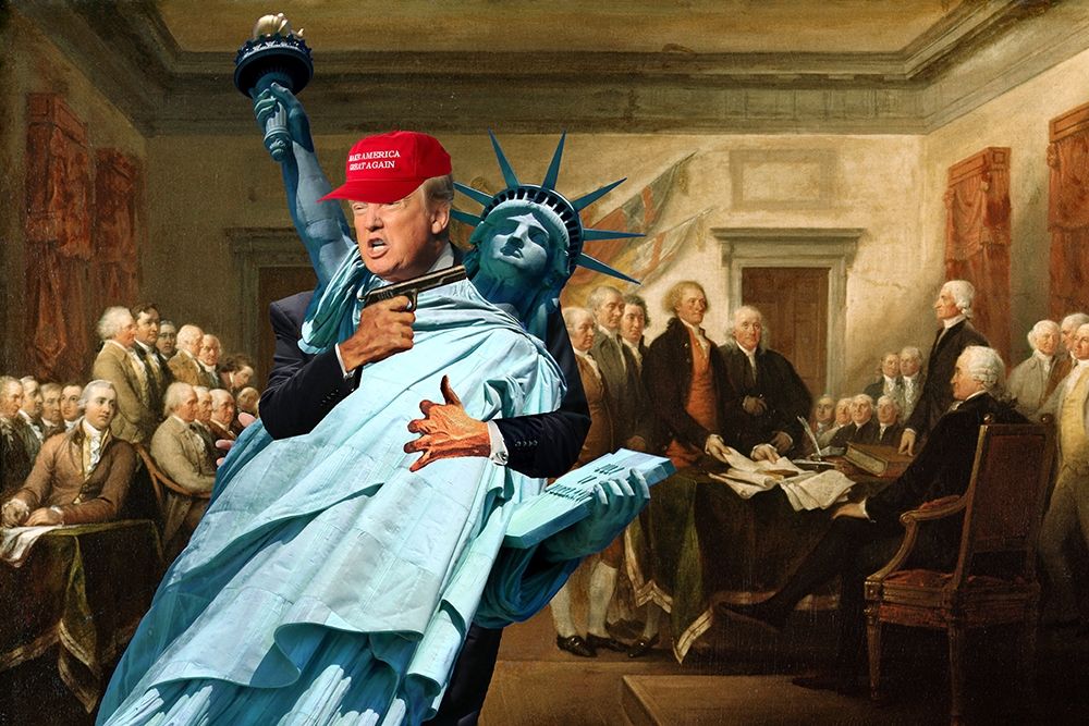 Wall art: Nobody Move!, by Kite, Barry