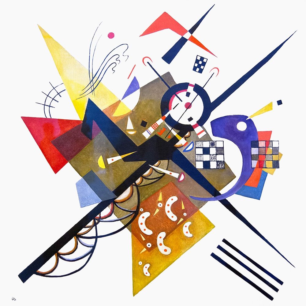 Wall art: On White II, by Kandinsky, Wassily