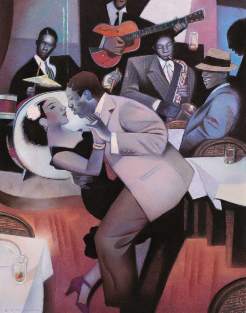 Wall art: Harlem Nocturne, by Kelley, Gary