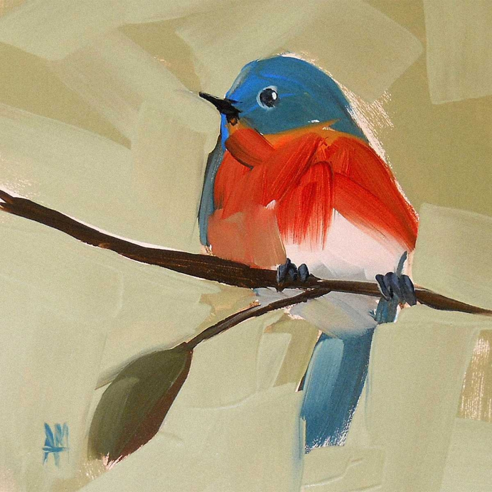 Art Print: Bluebird No. 21