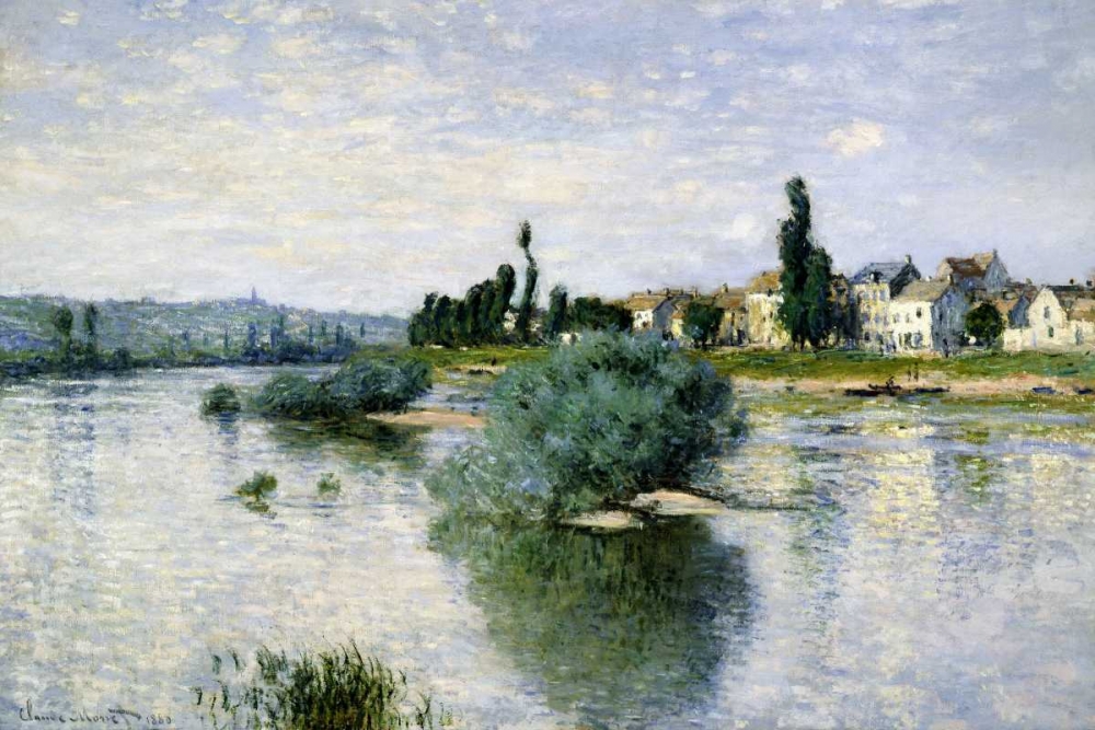 Art Print: The Seine at Lavacourt