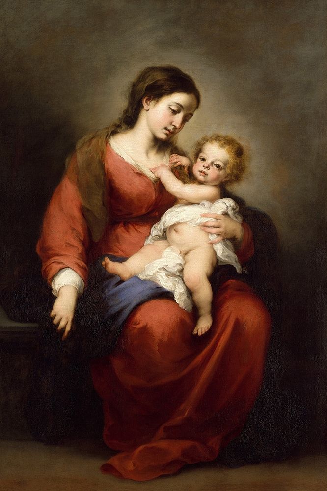 Art Print: Virgin and Child