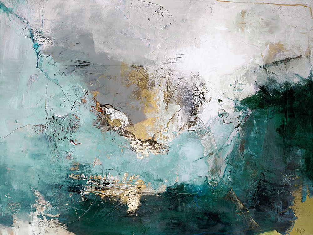 Art Print: Arctic Green Variation