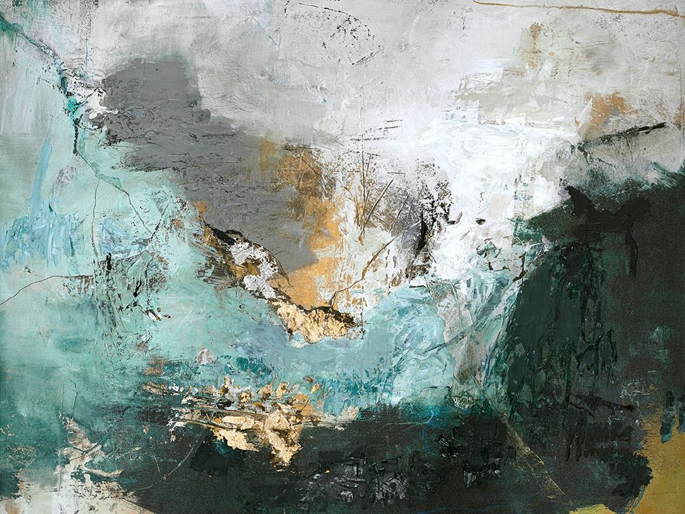 Wall Art Painting id:336609, Name: Arctic Green, Artist: Design Fabrikken