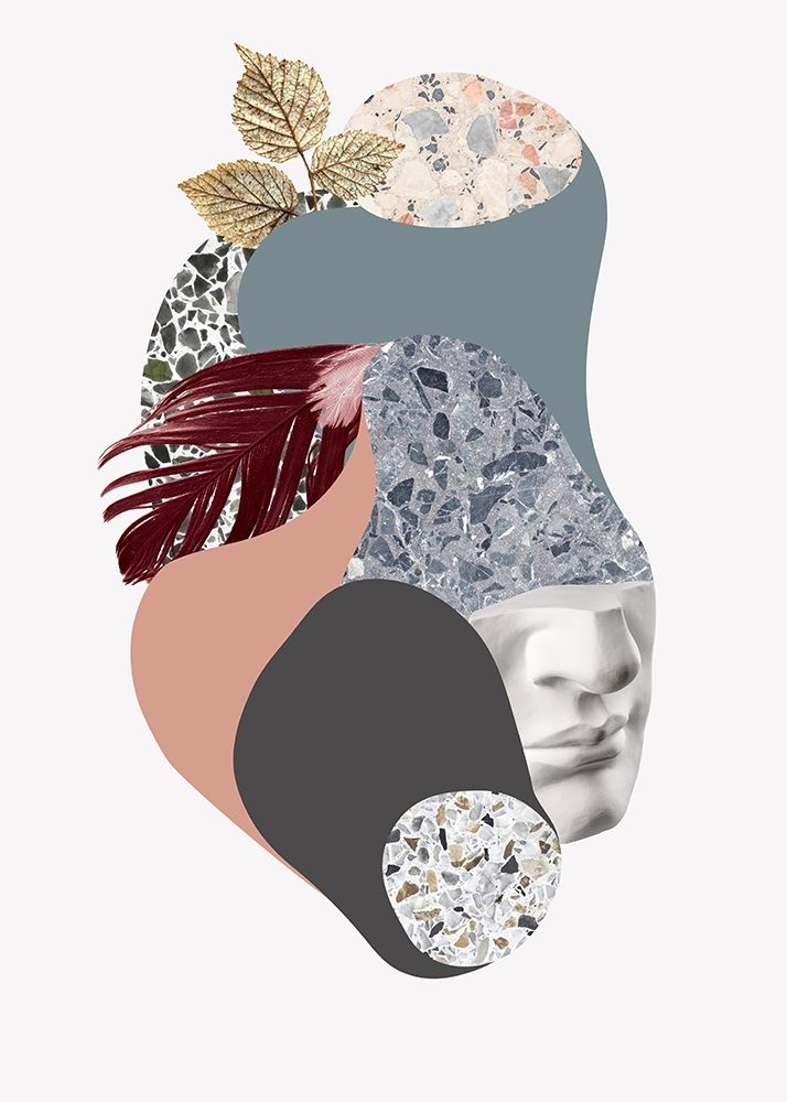 Wall art: Terazzo Amoebe 2, by Design Fabrikken