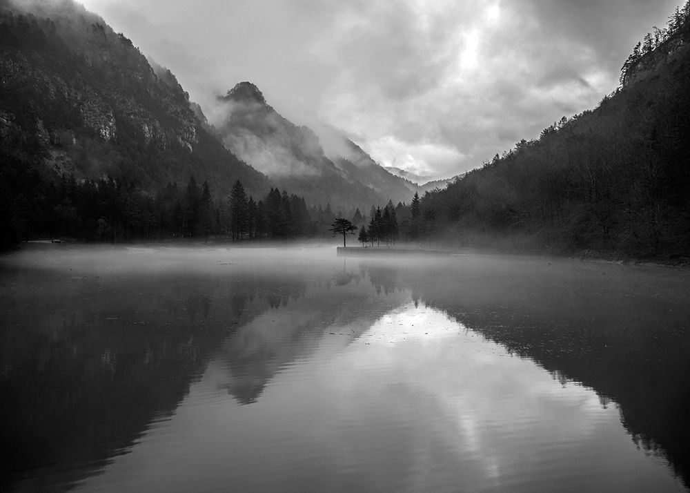 Wall art: Mountain Lake, by Design Fabrikken