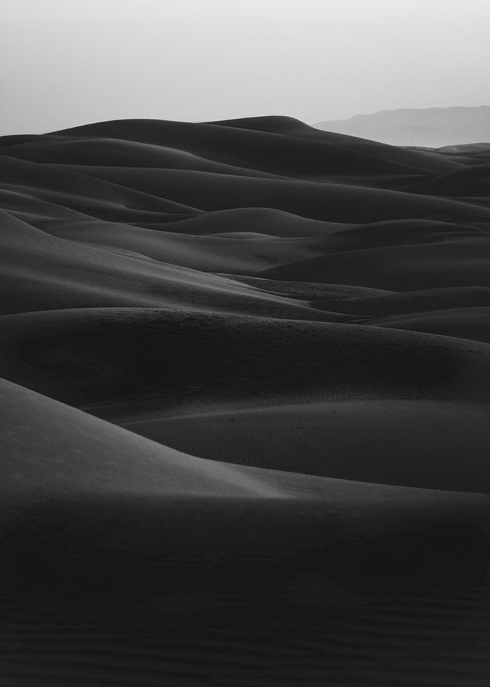 Wall Art Painting id:260672, Name: Black Dunes, Artist: Design Fabrikken