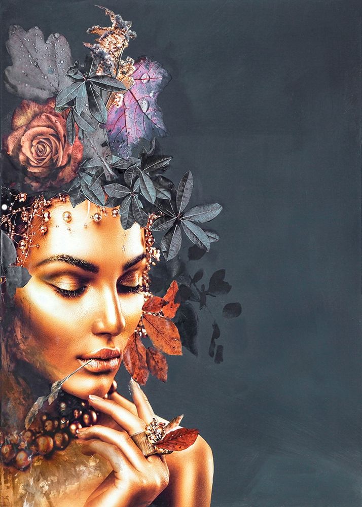 Wall art: Gold Couture 1, by Design Fabrikken