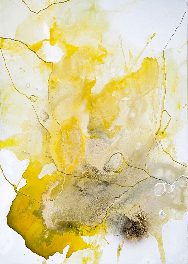 Wall Art Painting id:282813, Name: Yellow Line, Artist: Design Fabrikken