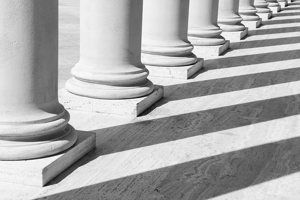 Wall art: Pillars 1, by Design Fabrikken