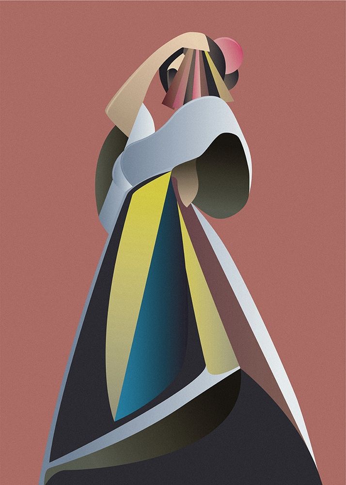 Wall Art Painting id:260817, Name: Off Chart 1, Artist: Design Fabrikken