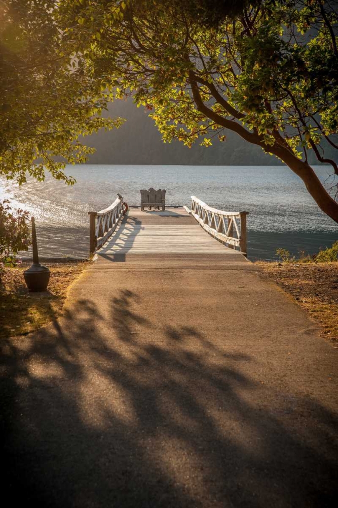 Art Print: Crescent Lake Pier