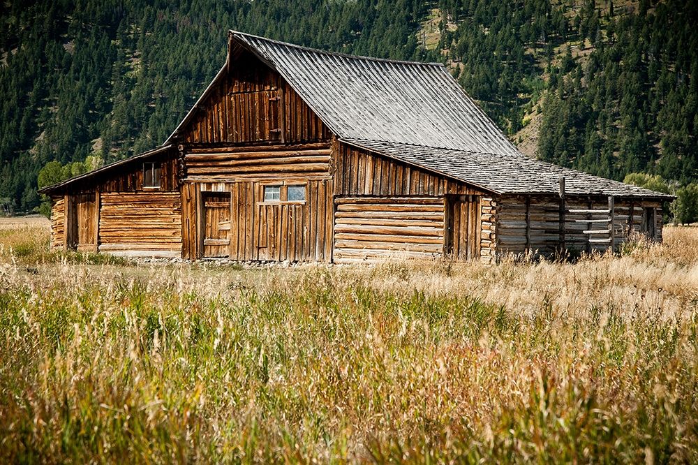 Art Print: Teton Barn