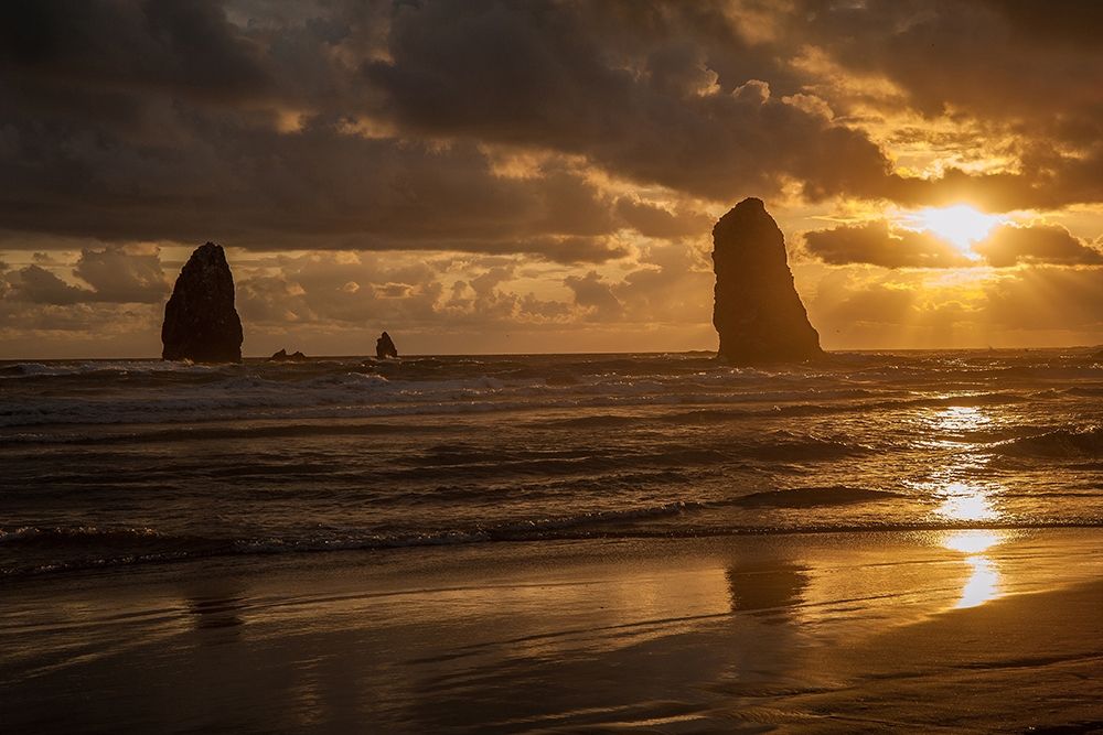 Wall art: Monolith Sunset, by Oldford, Tim