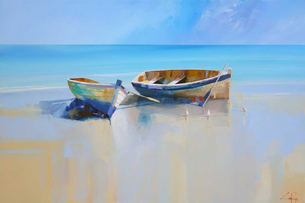 Art Print: Afternoon Gulls