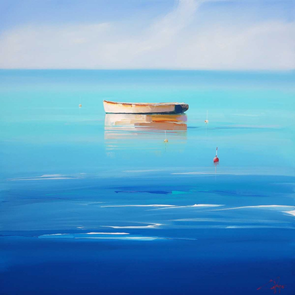 Art Print: Four Buoys, Sorrento