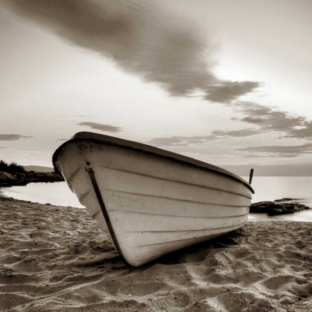 Art Print: Boat on the Beach