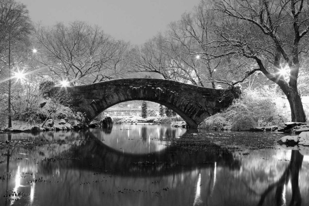 Art Print: Bridge in Winter