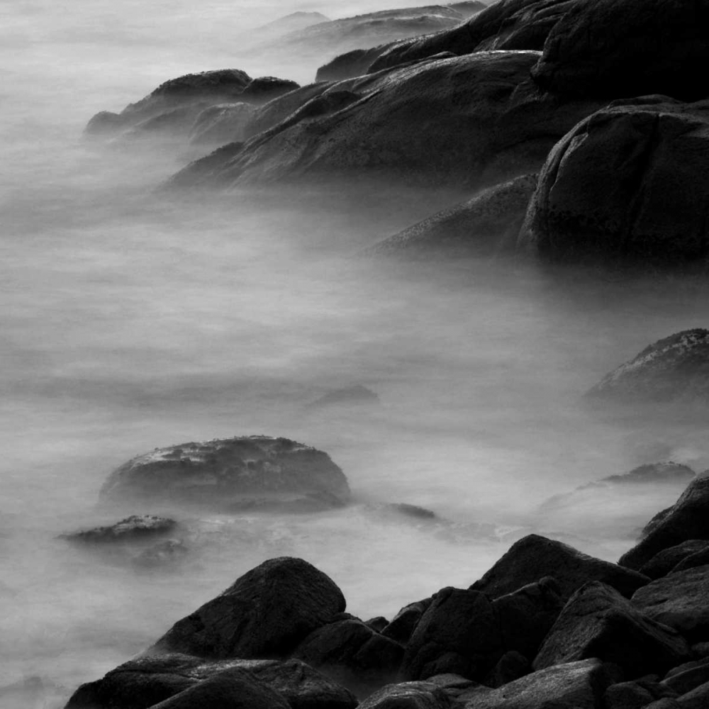 Wall art: Rocks in Mist 2, by PhotoINC Studio