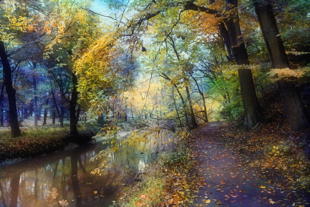 Art Print: Autumn Walk