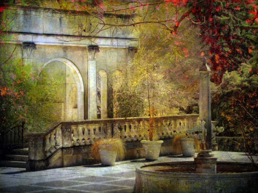 Art Print: Courtyard