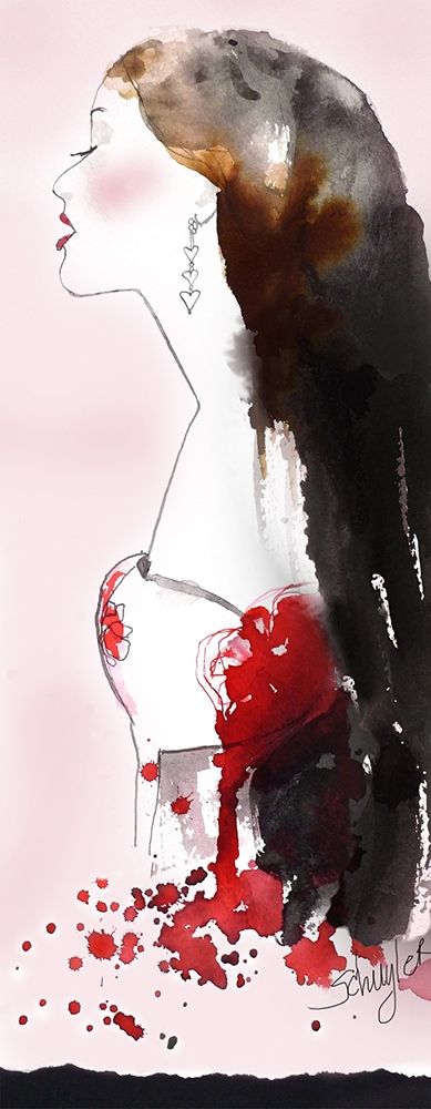 Wall Art Painting id:199283, Name: Heart Girl, Artist: Rideout, Schuyler