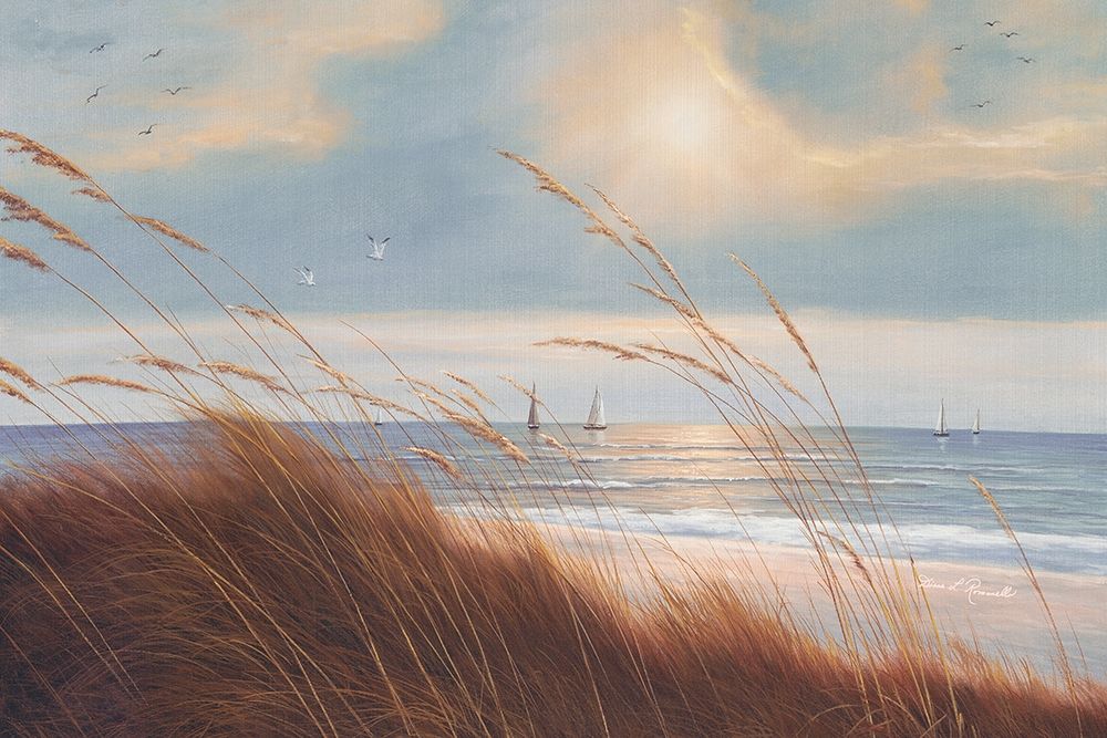 Art Print: Sailboat Breezeway