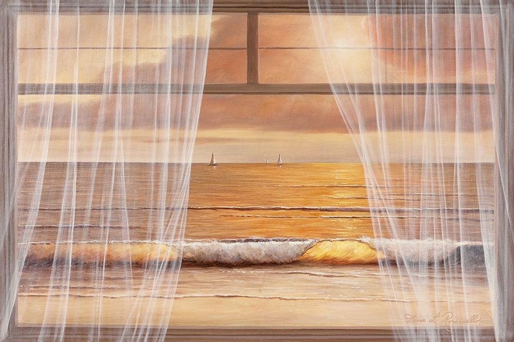 Art Print: View of the Sunset