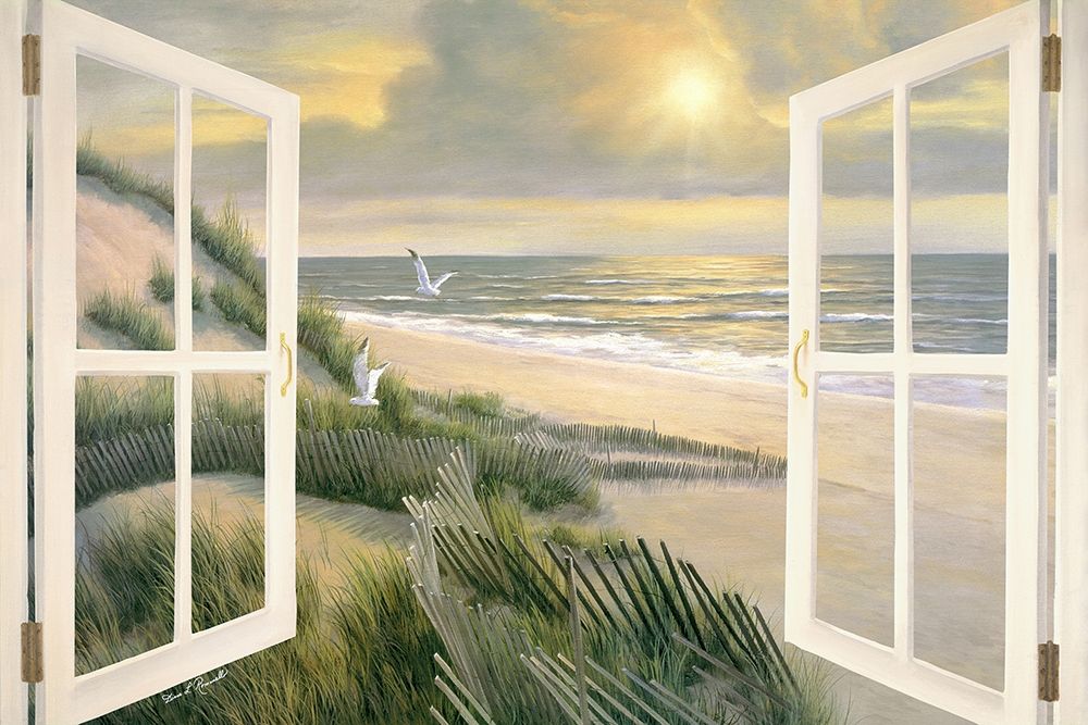 Wall art: Morning Meditation with Windows, by Romanello, Diane