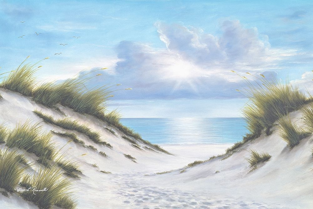 Art Print: Sand and Sea