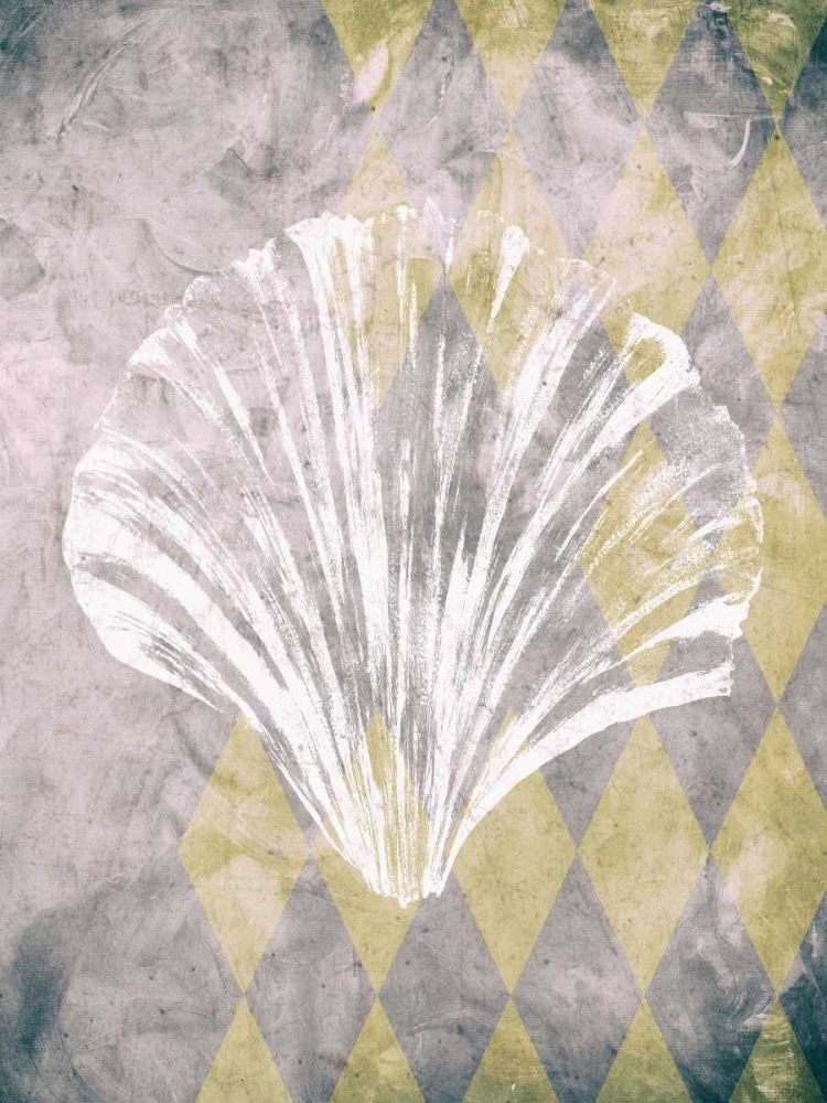 Wall Art Painting id:65456, Name: Vintage Harlequin Shell 2, Artist: Soave, Alicia