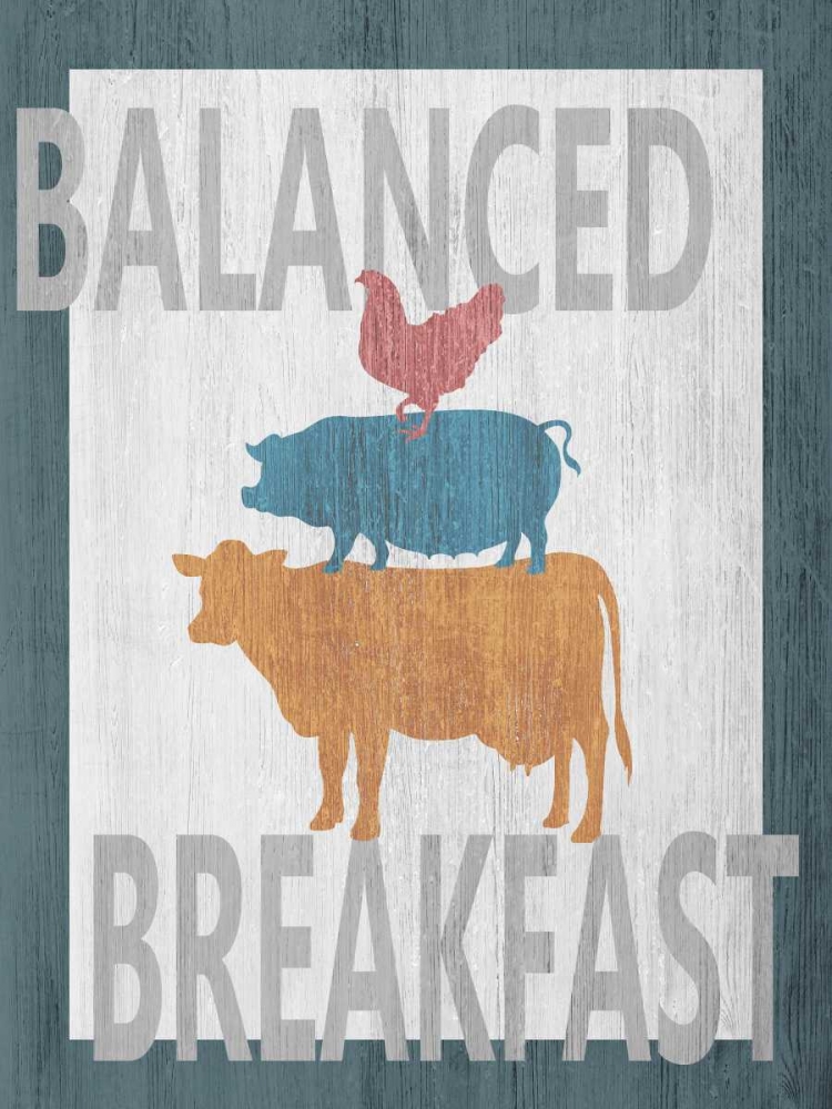 Wall Art Painting id:65514, Name: Balanced Breakfast One, Artist: Soave, Alicia