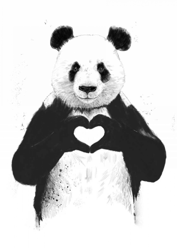 Wall Art Painting id:65467, Name: All You Need Is Love, Artist: Solti, Balazs