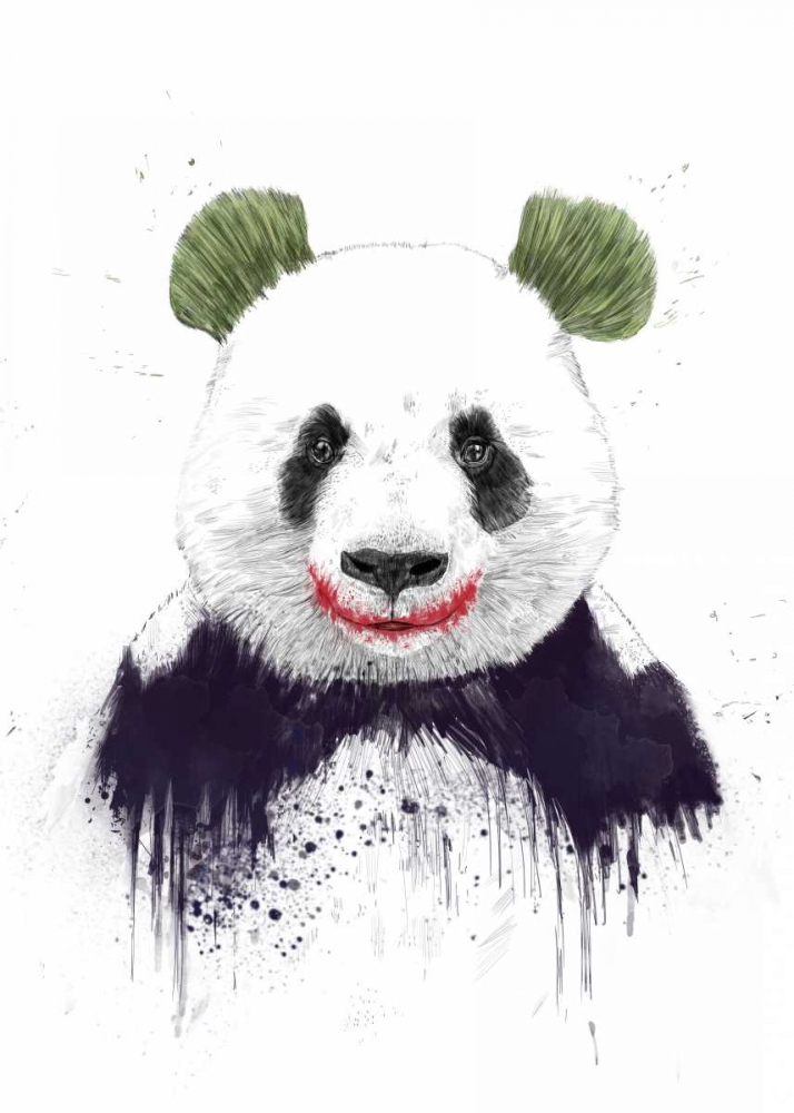 Wall Art Painting id:65463, Name: Joker Face, Artist: Solti, Balazs