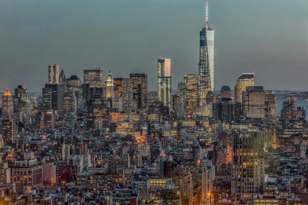 Art Print: Downtown Skyline 12