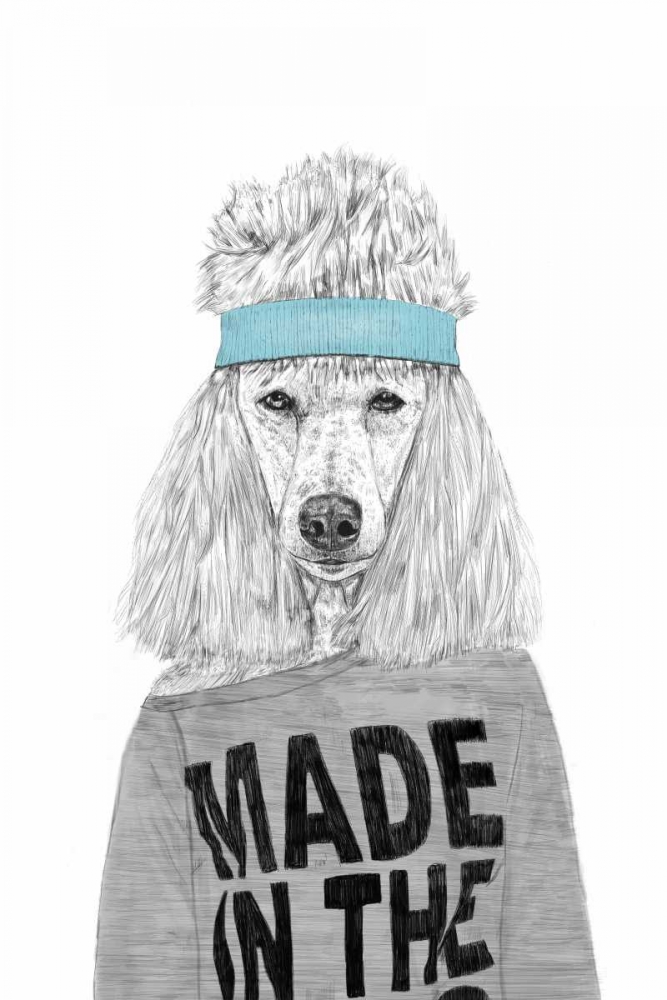 Wall Art Painting id:170225, Name: 80s Bitch, Artist: Solti, Balazs