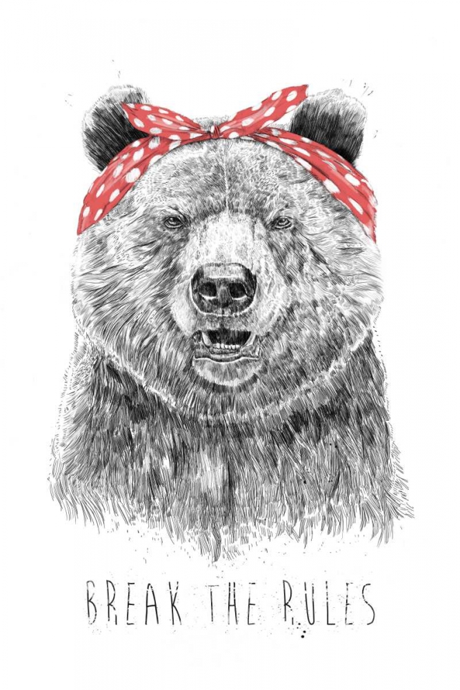 Wall Art Painting id:170227, Name: Break The Rules, Artist: Solti, Balazs