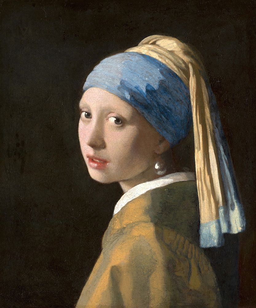 Wall Art Painting id:226054, Name: Girl with a Pearl Earring, Artist: Vermeer, Johannes