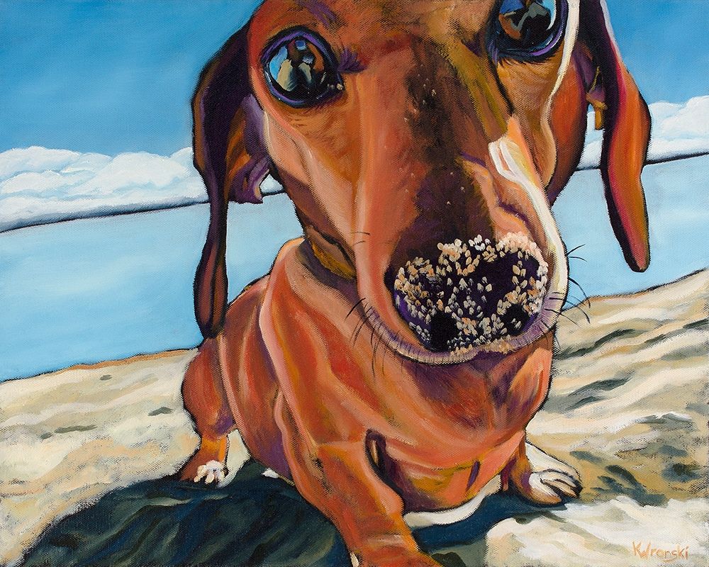 Art Print: Sand Dog