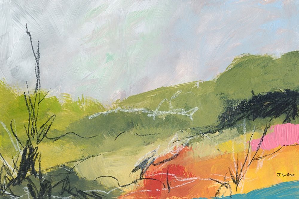 Wall Art Painting id:396437, Name: Wandering No. 1, Artist: Weiss, Jan