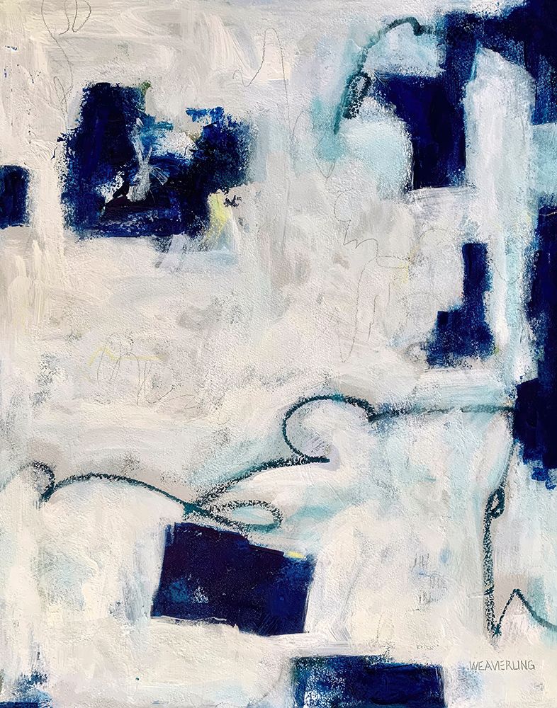 Art Print: Drifting In Blue No. 1