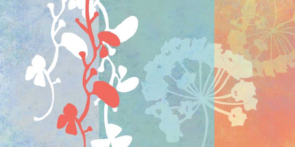 Wall Art Painting id:13747, Name: Coral Flowers, Artist: Weiss, Jan