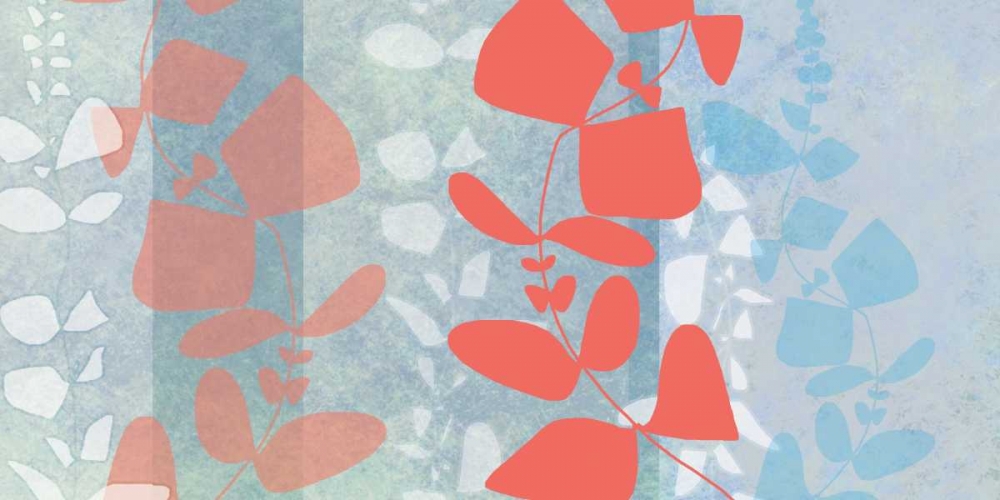 Wall Art Painting id:13748, Name: Dimensional Leaves, Artist: Weiss, Jan